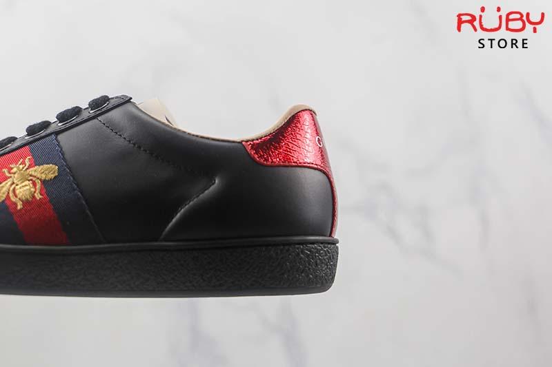Giày Gucci ong đen rep 1:1 da bê - da rắn thật chuẩn auth | Ruby Store