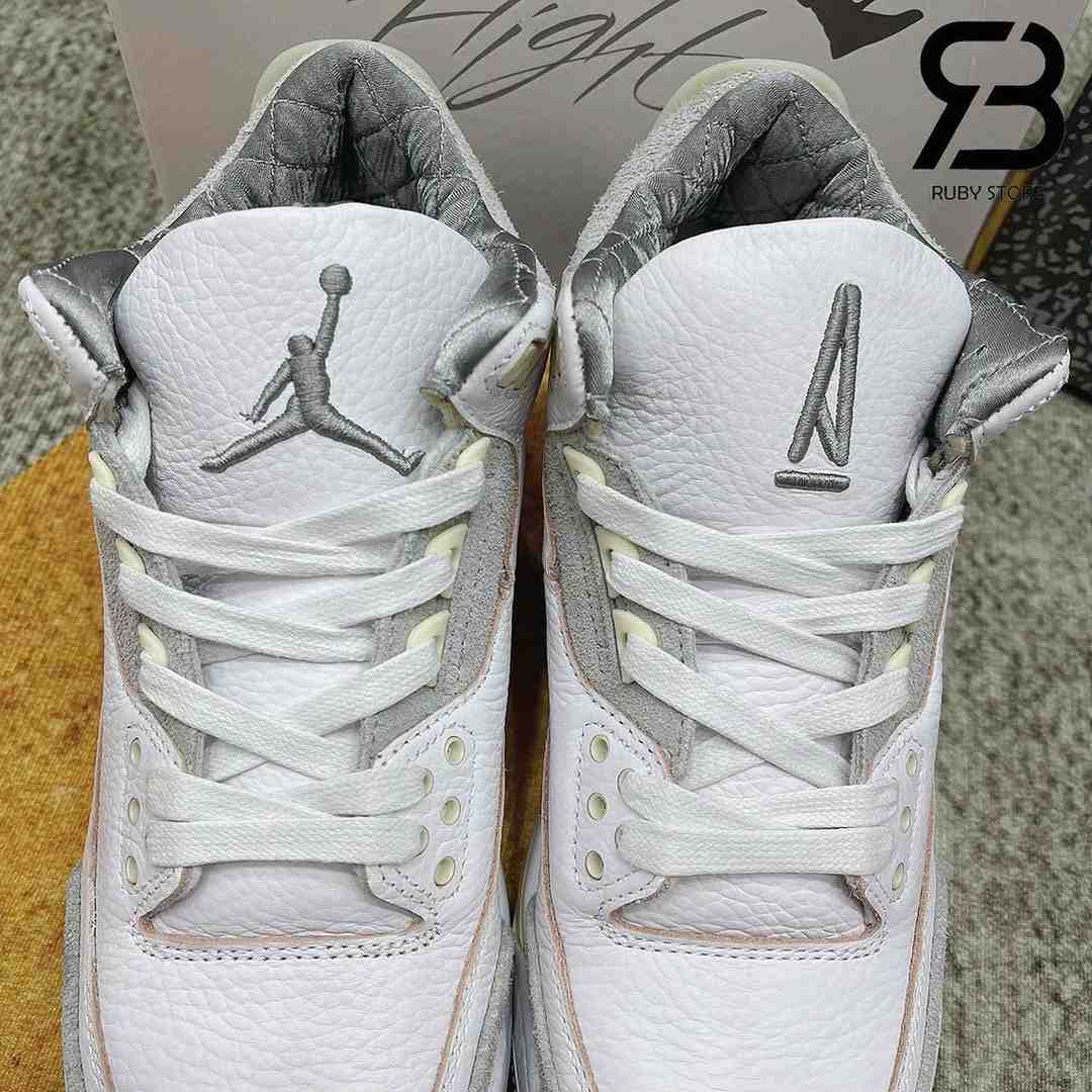 Giày Jordan 3 A Ma Maniére Trắng Nâu