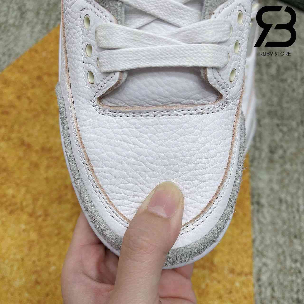 Giày Jordan 3 A Ma Maniére Trắng Nâu