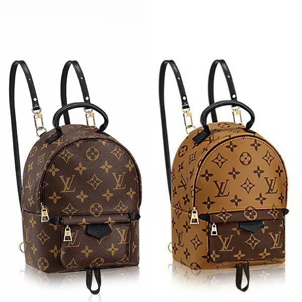 Balo Louis Vuitton Palm Springs Pm Monogram Handbags Like Authentic