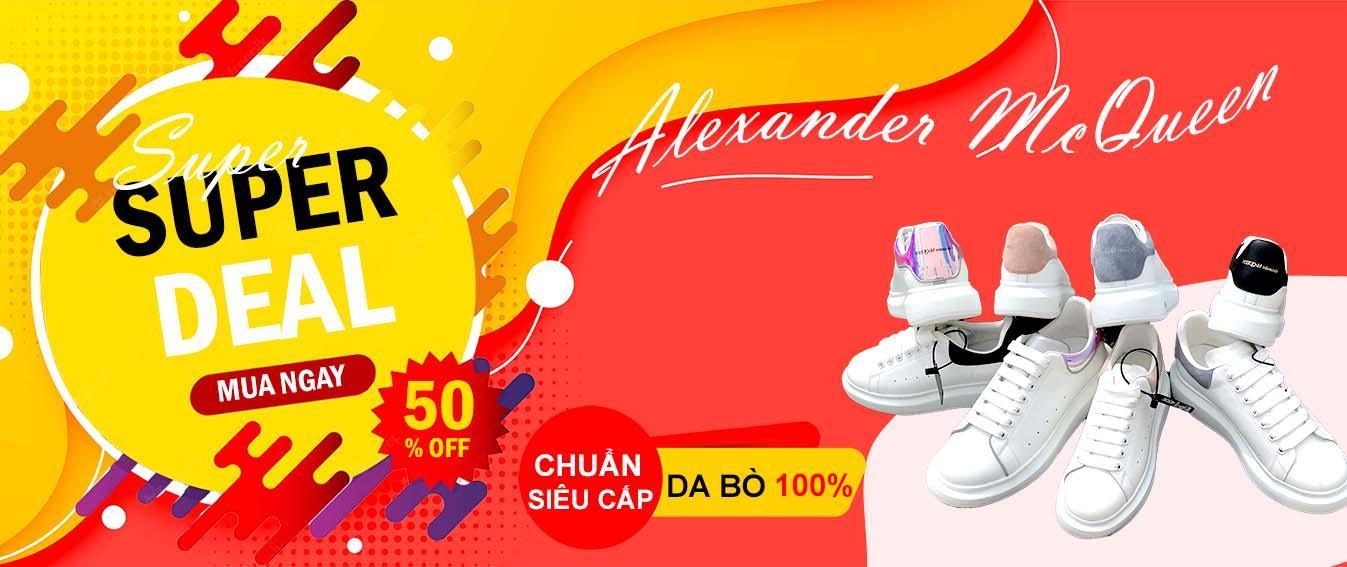 Banner giày mcqueen deal sale tại Ruby Store
