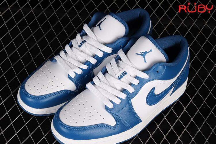 Giày Air Jordan 1 Low Marina Blue Xanh Đậm