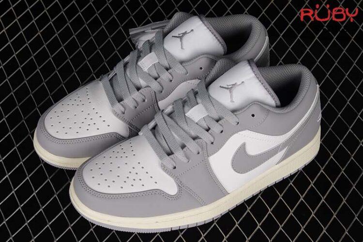 Giày Air Jordan 1 Low Vintage Grey Xám