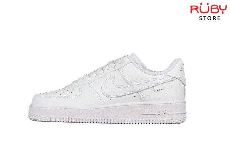 Giày Nike Air Force 1 Low Louis Vuitton White Trắng Full
