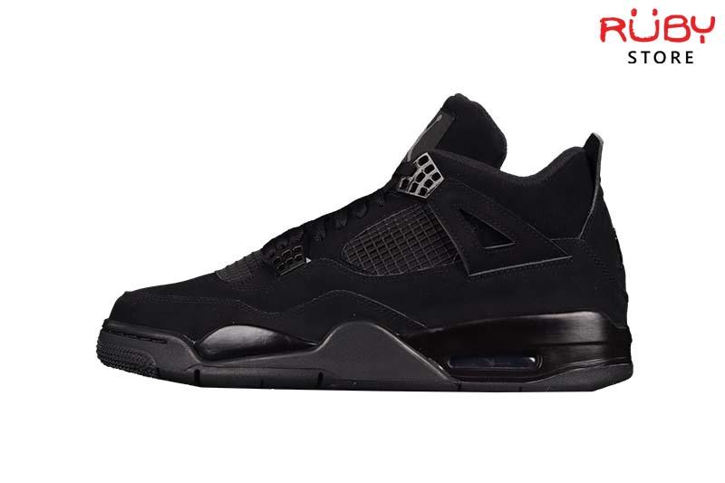 Giày Air Jordan 4 Black Cat Đen Full Rep 1:1 | Ruby Store