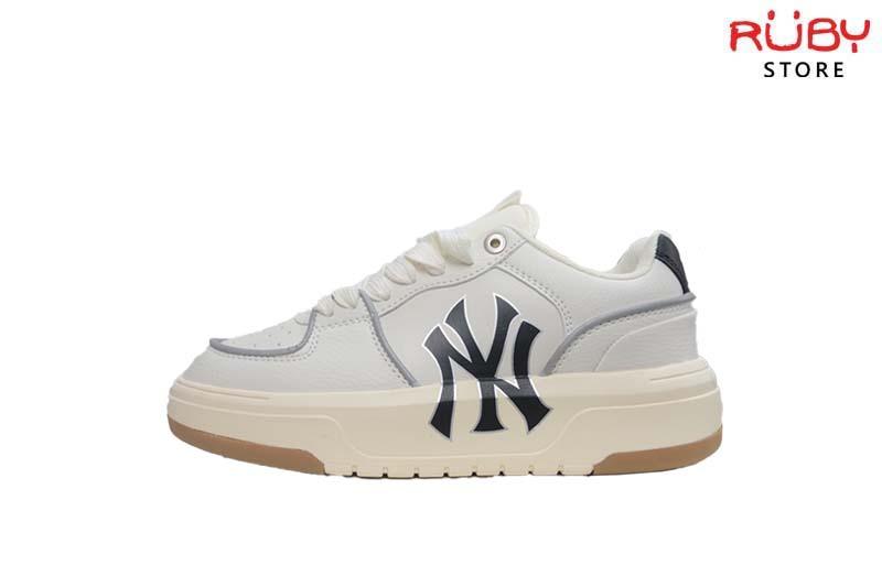 Giày sneaker MLB NY đế nâu Rep 11  Shop giày Replica