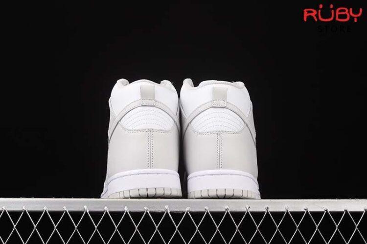 Giày Nike Dunk High White Vast Grey Trắng Xám