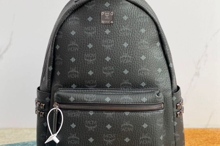 Ba Lô Medium Stark Side Studs Backpack Đen 40CM