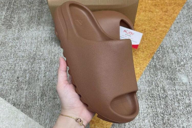 Dép Yeezy Slide Flax 2022 Vân Nhám