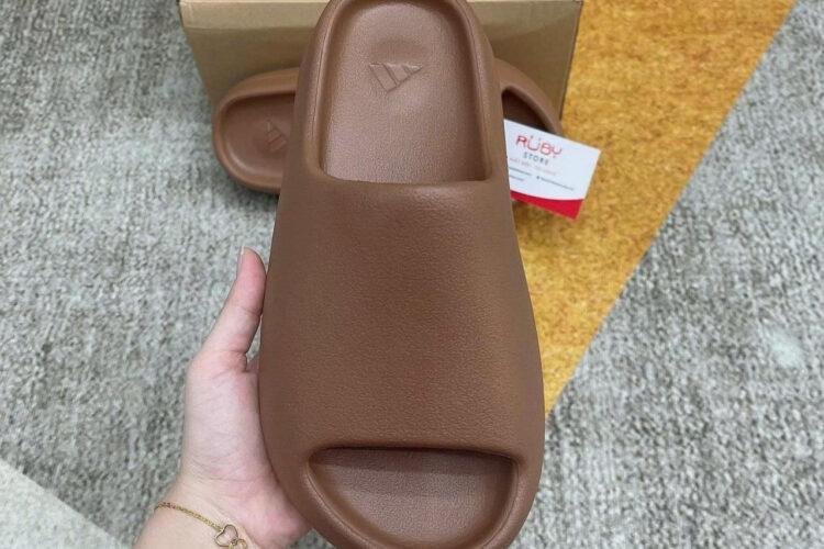 Dép Yeezy Slide Flax 2022 Vân Nhám