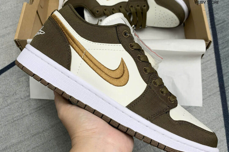 Hình ảnh phiên bản Jordan Low Light Olive Rep 1 1 tại Ruby Store