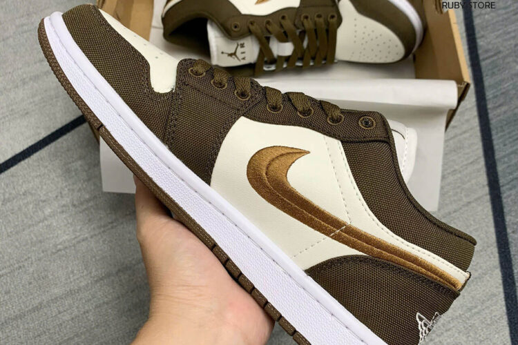 Hình ảnh phiên bản Jordan Low Light Olive Rep 1 1 tại Ruby Store