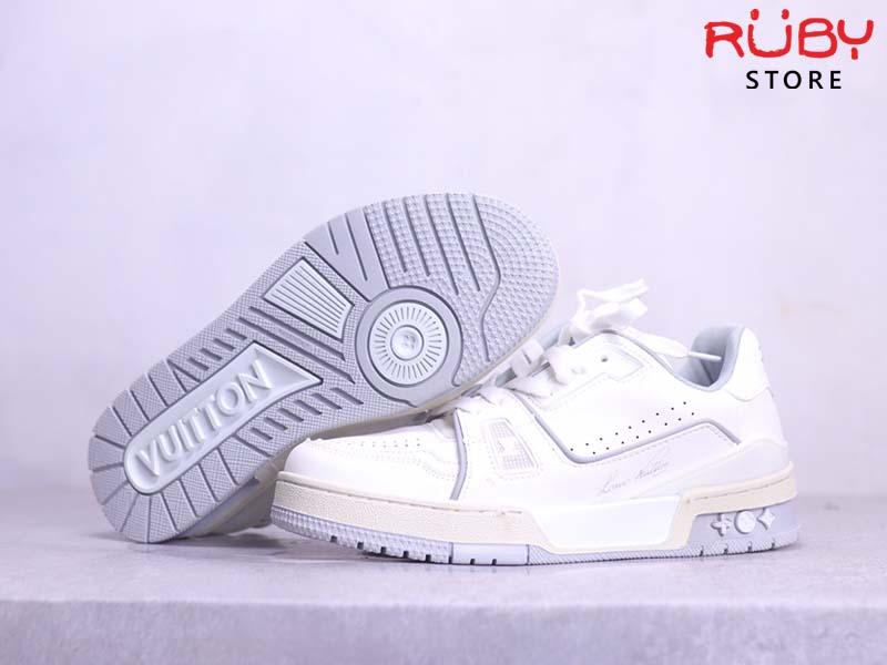 Giày Louis Vuitton LV Trainer Grey White Like Auth trong 2023