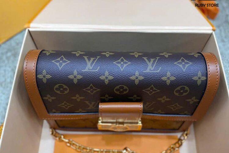 Túi LV Dauphine MM Monogram Màu Nâu 24CM Best Quality
