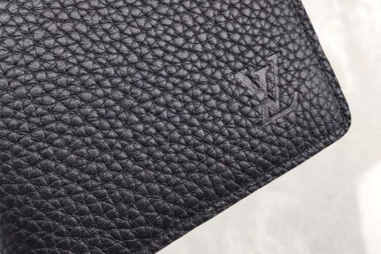 Ví LV Brazza Wallet Taurillon Purse Màu Đen 19CM Best Quality