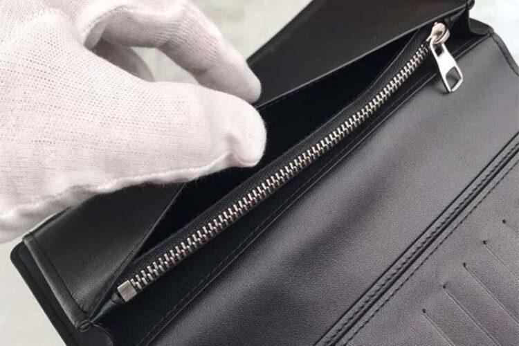 Ví LV Brazza Wallet Taurillon Purse Màu Đen 19CM Best Quality