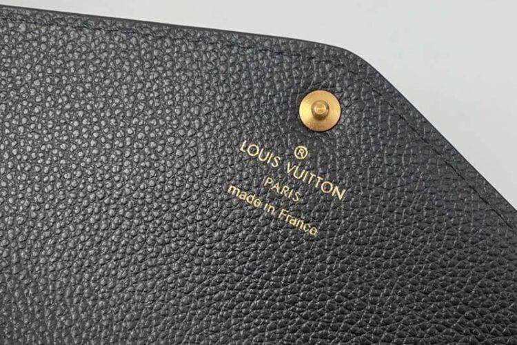 Ví LV Sarah Wallet Bicolor Monogram Empreinte Leather 19CM Best Quality