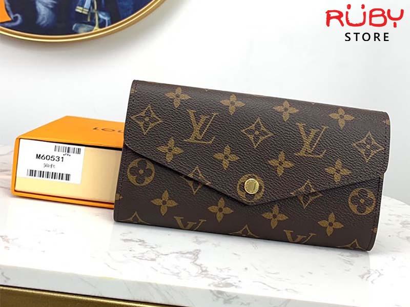 Authentic Louis Vuitton Damier Ebene Portefeuille Sarah Wallet Luxury  Bags  Wallets on Carousell