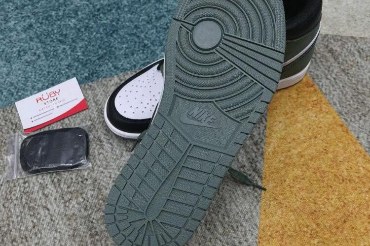 Giày Jordan 1 High Clay Green Xanh Rêu