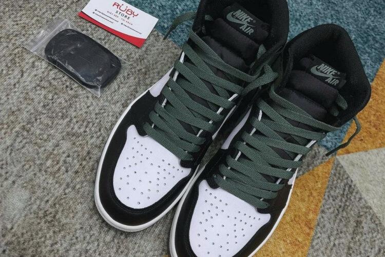Giày Jordan 1 High Clay Green Xanh Rêu