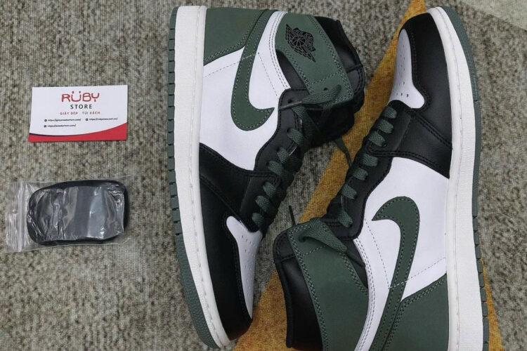 Giày Jordan 1 High Clay Green Xanh Rêu