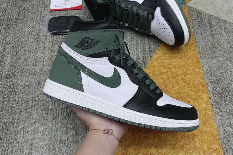Giày Jordan 1 High Clay Green Xanh Rêu