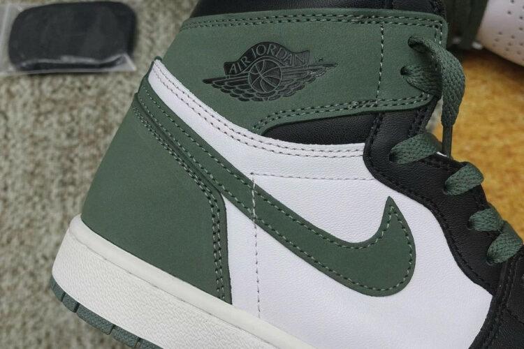 Giày Jordan 1 High Clay Green Xanh Rêu