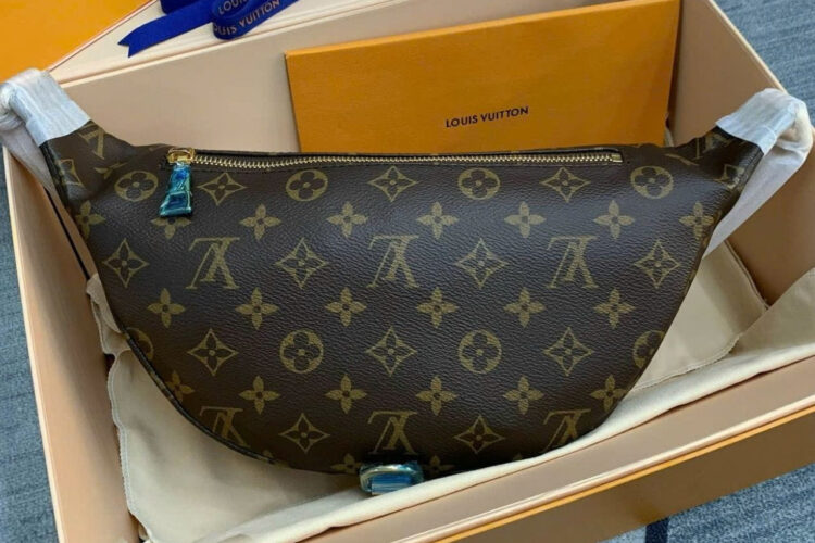 Túi LV Monogram Canvas Bumbag Màu Nâu Best Pháp