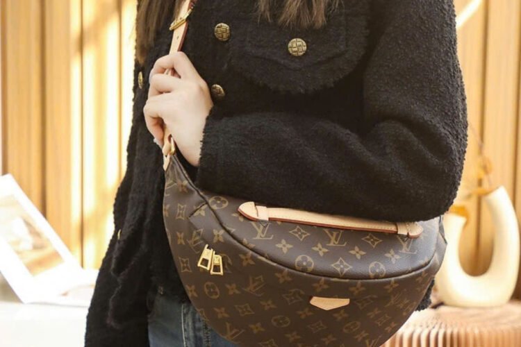 Túi LV Monogram Canvas Bumbag Màu Nâu Best Pháp