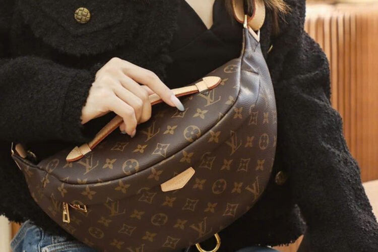 Túi LV Monogram Canvas Bumbag Màu Nâu Best Pháp