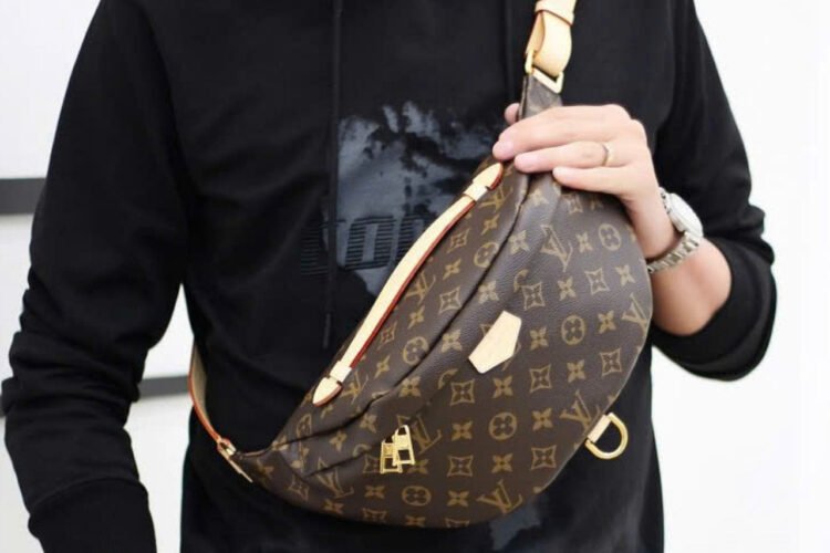 Túi LV Monogram Canvas Bumbag Màu Nâu Best Pháp