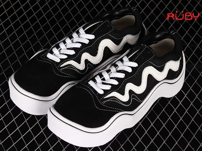 Giày MSCHF Wavy Baby x Tyga đen trắng rep 1:1 | Ruby Store
