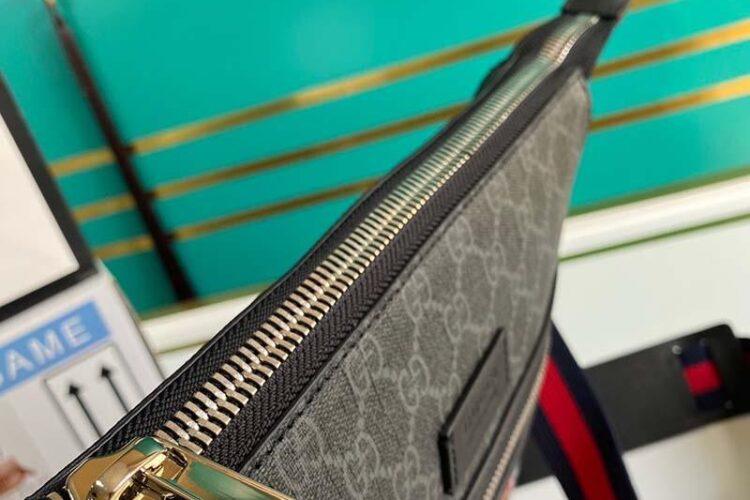 Túi Gucci GG Messenger Tider And Snake Đen Siêu Cấp