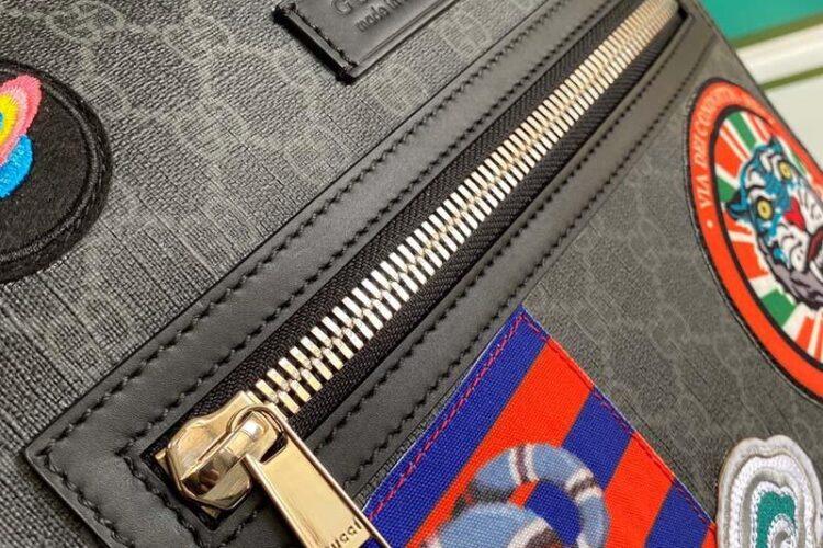Túi Gucci GG Messenger Tider And Snake Đen Siêu Cấp