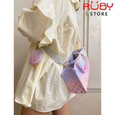 Túi LV Onthego PM Sunrise Pastel Siêu Cấp