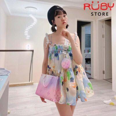 Túi LV Onthego PM Sunrise Pastel Siêu Cấp