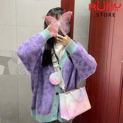 Túi LV Onthego PM Sunrise Pastel Siêu Cấp