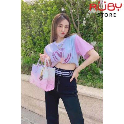 Túi LV Onthego PM Sunrise Pastel Siêu Cấp