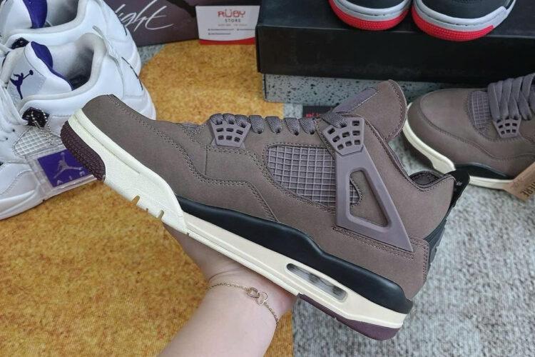 Giày Air Jordan 4 A Ma Maniére Violet Ore Tím