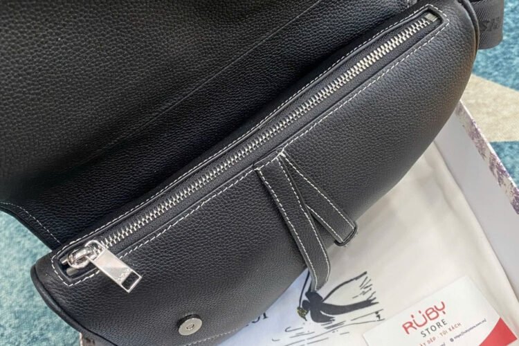 Túi Dior Saddle Bag đen Calfskin 26CM