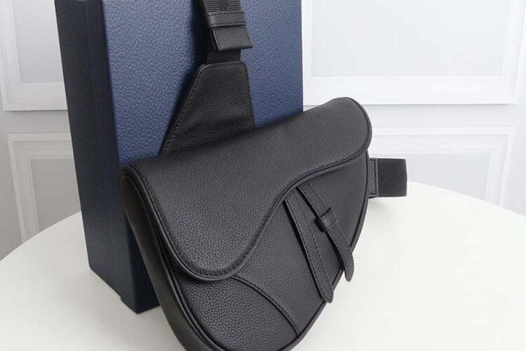 Túi Dior Saddle Bag Black Calfskin Đen 26CM Siêu Cấp