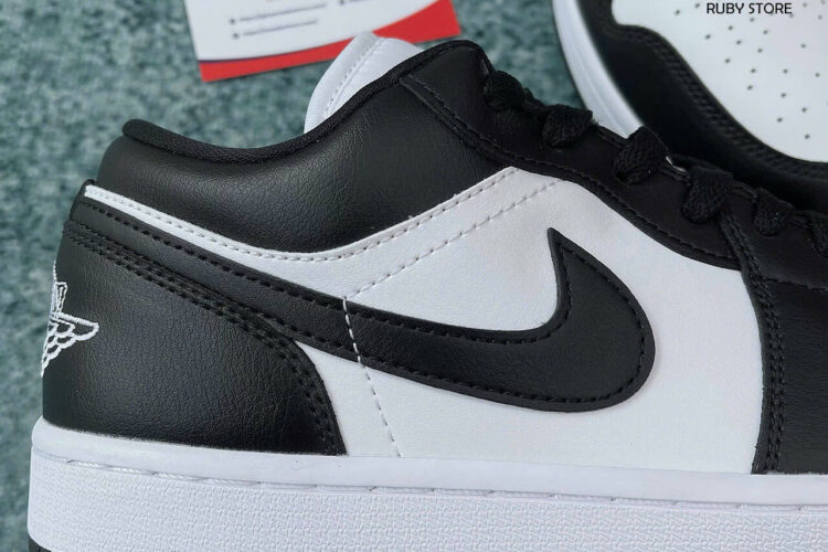 Hình ảnh chi tiết mẫu Jordan 1 Low Panda 2023 hàng Rep 1 1