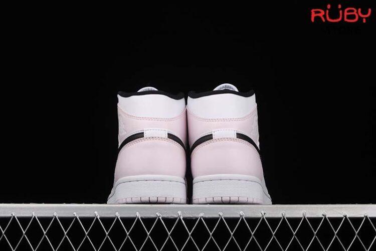 Giày Nike Jordan 1 Mid Barely Rose Hồng Siêu Cấp TT - Ảnh 6