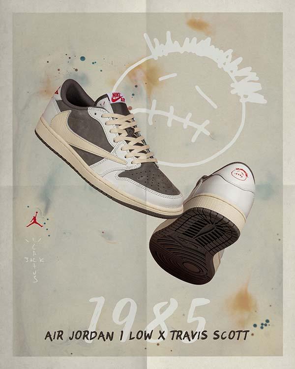Travis Scott x Air Jordan 1 Low Mocha