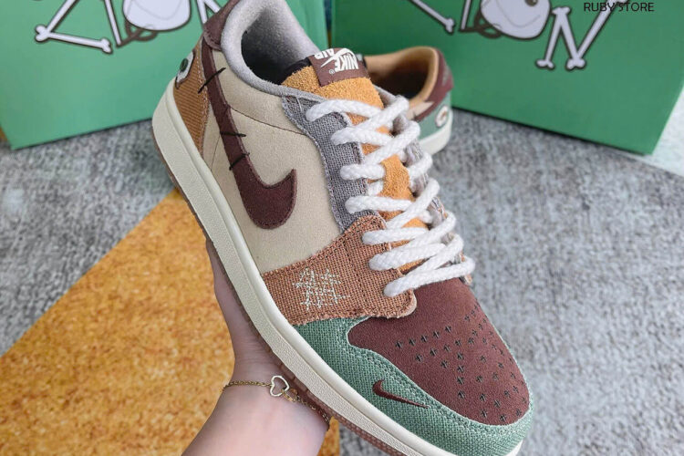 Hình ảnh phiên bản Jordan 1 Low Zion Voodoo Rep 1 1 tại Ruby Store