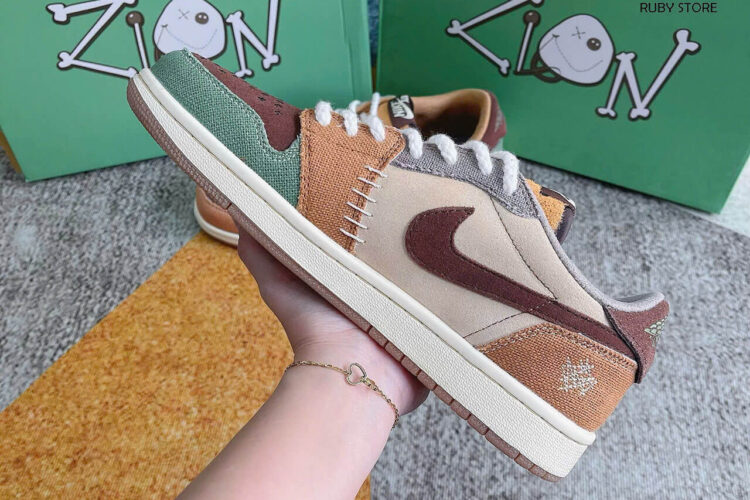 Hình ảnh phiên bản Jordan 1 Low Zion Voodoo Rep 1 1 tại Ruby Store