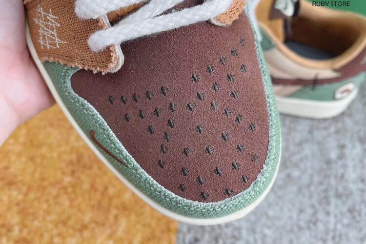 Hình ảnh phiên bản Jordan 1 Low Zion Voodoo Rep 1 1 tại Ruby Store