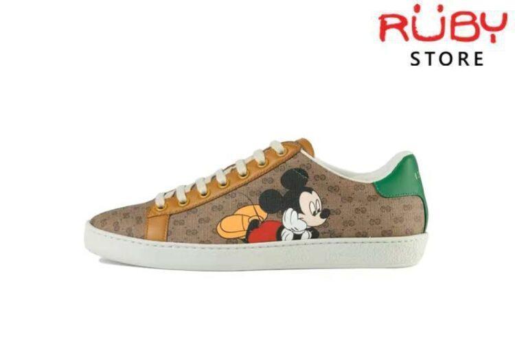 Giày Gucci Ace x Disney Chuột Mickey GG Sneaker Siêu Cấp TT