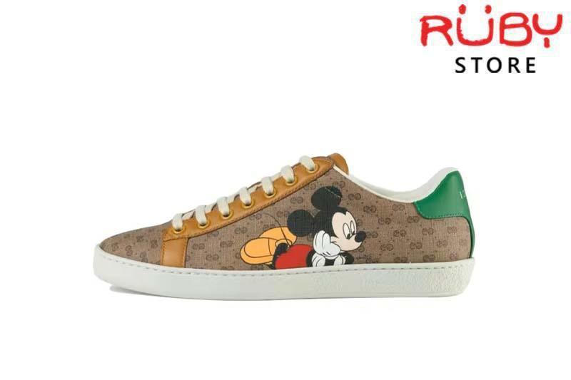 Giày Gucci Ace x Disney chuột Mickey rep 1:1 chuẩn | Ruby Store