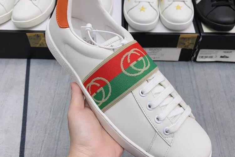Giày Gucci Ace Elastic Web Interlocking GG Siêu Cấp TT